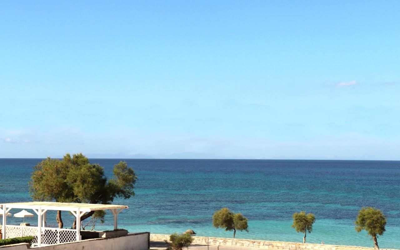איוס פרוקופיוס Beach Apartment Thalia With Hot Tub And Sea View מראה חיצוני תמונה