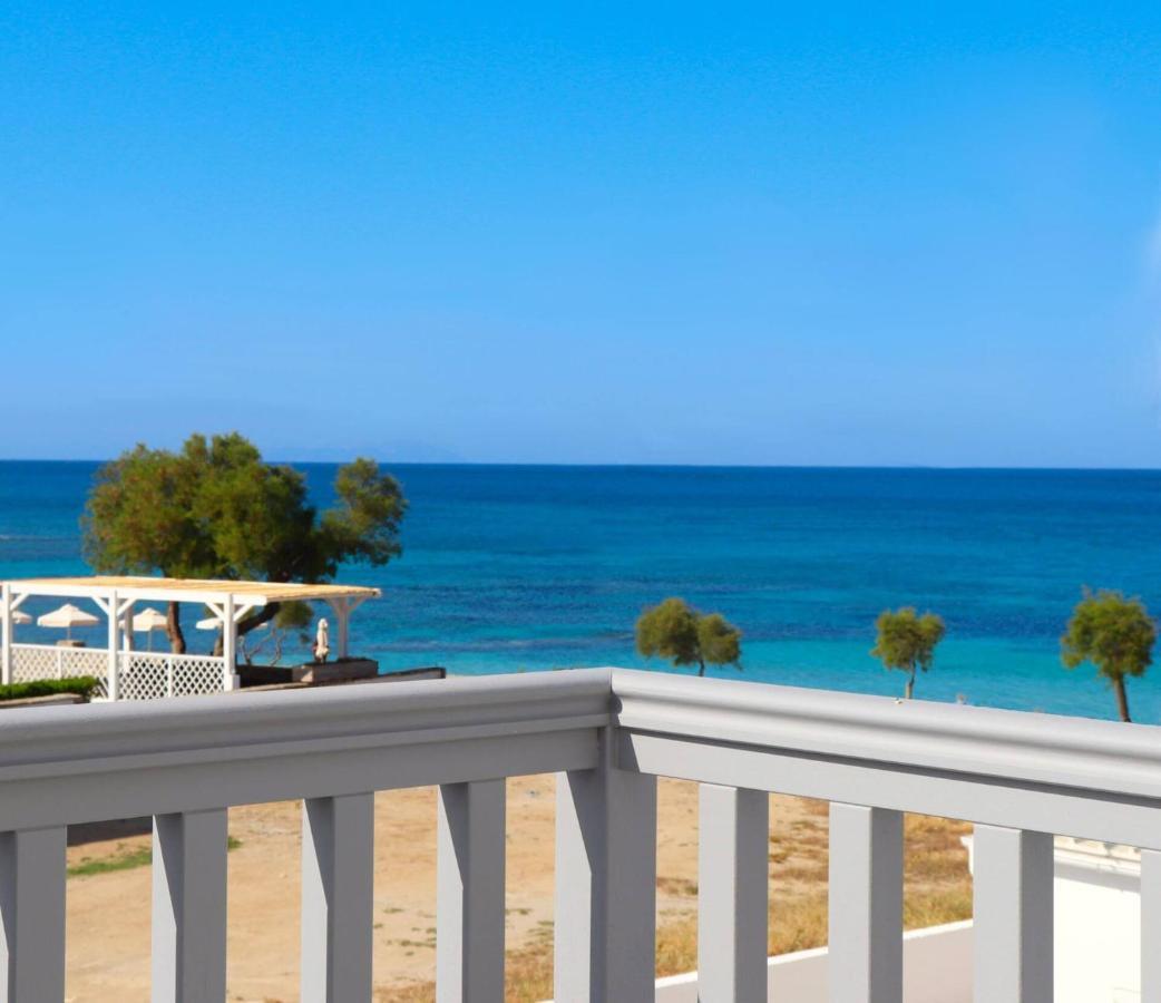 איוס פרוקופיוס Beach Apartment Thalia With Hot Tub And Sea View מראה חיצוני תמונה