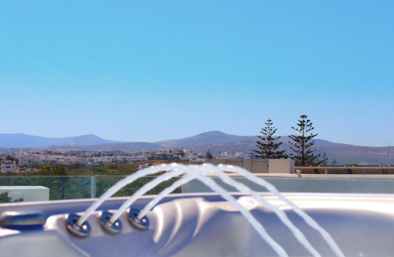 איוס פרוקופיוס Beach Apartment Thalia With Hot Tub And Sea View מראה חיצוני תמונה